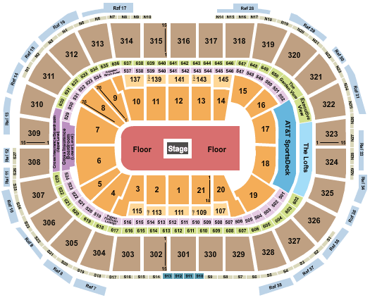 TD Garden Linkin Park Seating Chart